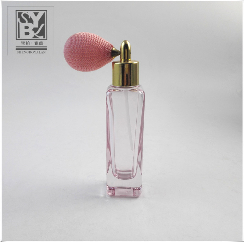 Refillable Glass Perfume bulb atomizer bottle