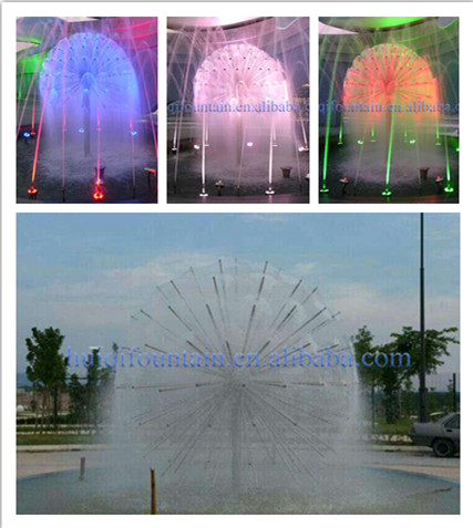 Outdoor Water Features Dancing Dandelion Water Fountain Project Nozzle