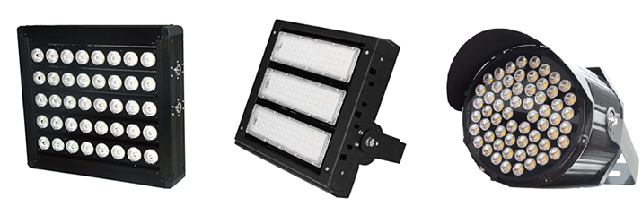 high brightness waterproof high mast outdoor led flood light 100w 200w 300w 400w 500w  600w 1000w for industrial  lighting