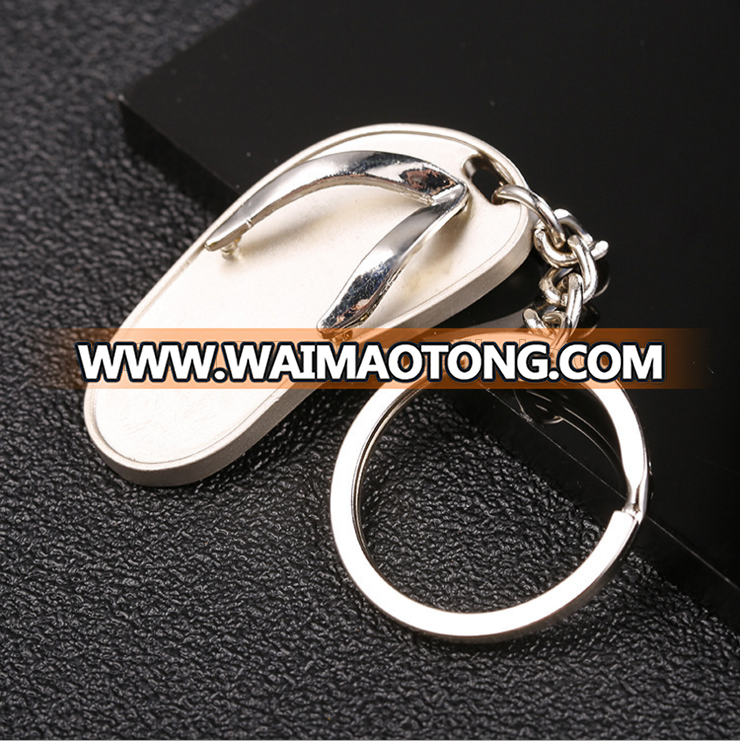 New Design muilti Key ring slipper zine alloy keychains for wedding favors, pretty present