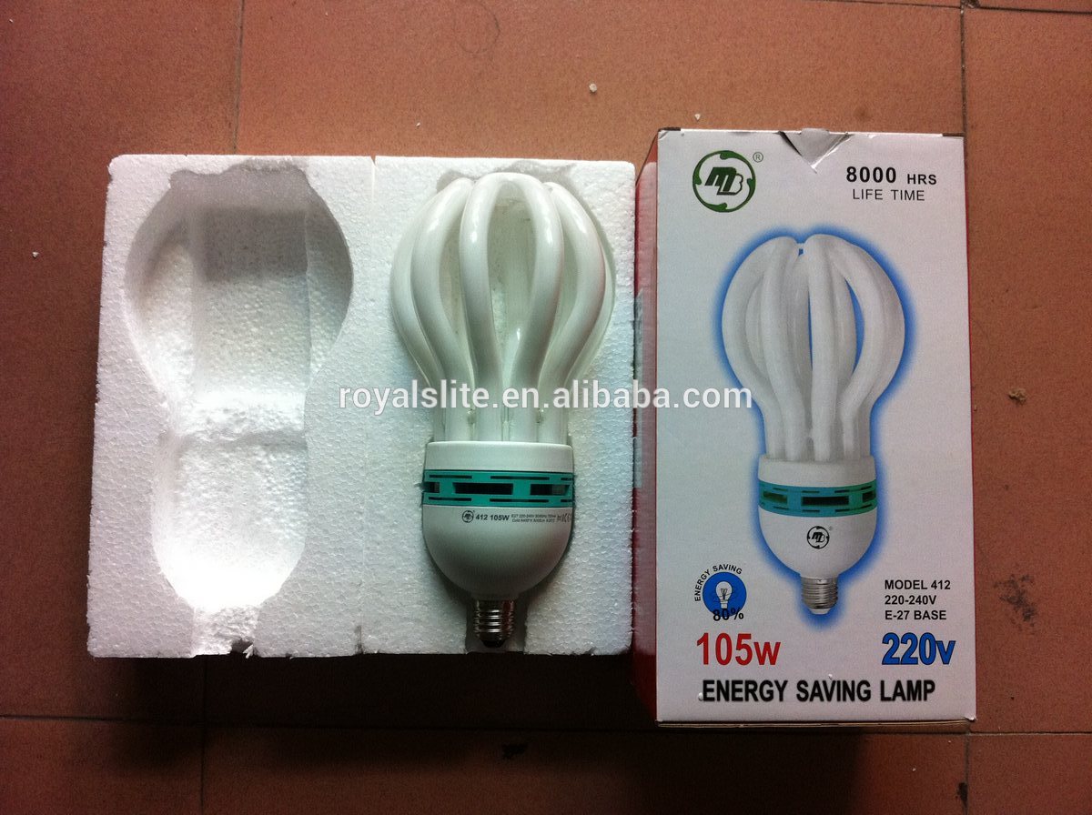 High Power 105w Lotus Energy Saving Lamp on Sale