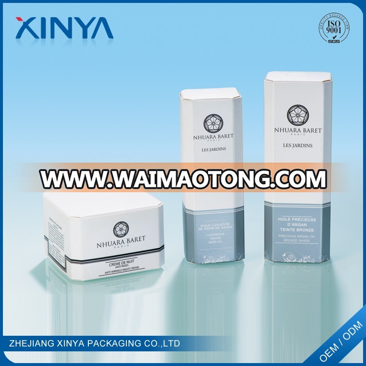 XINYA China Wholesale Custom Design Luxury Cosmetic Paper Packaging Box