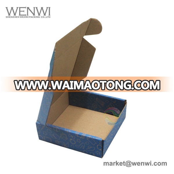 Manufacturer Recycled Square Corrugated Brown Kraft Paper Soap Boxes