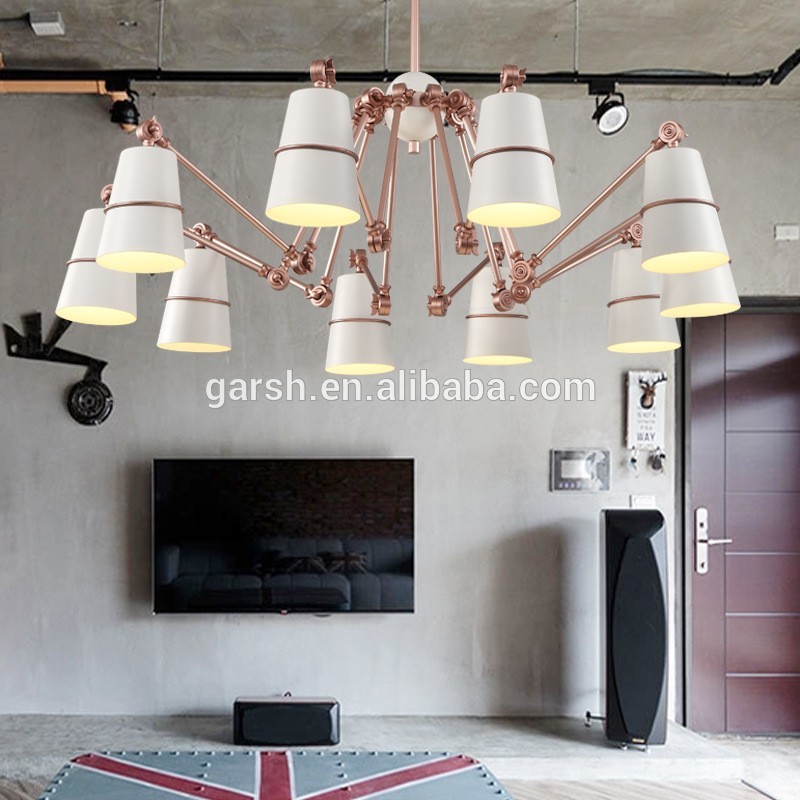 Modern Large Ceiling Chandelier Hotel Lamp