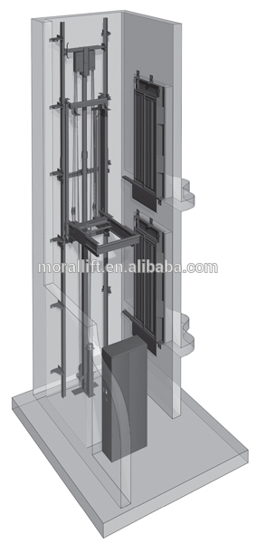 CE Hydraulic Warehouse Industrial Freight Elevator Cargo Lift