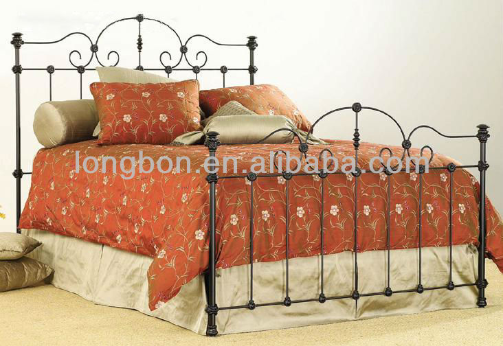 top-selling classic white wrought iron bed frame