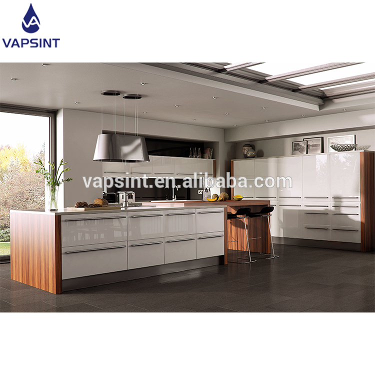 China wholesale high gloss low price designs kitchen furniture