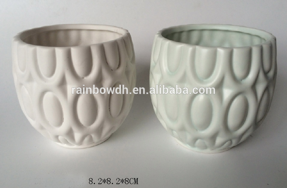 Wholesale ceramic flower pot for home decor