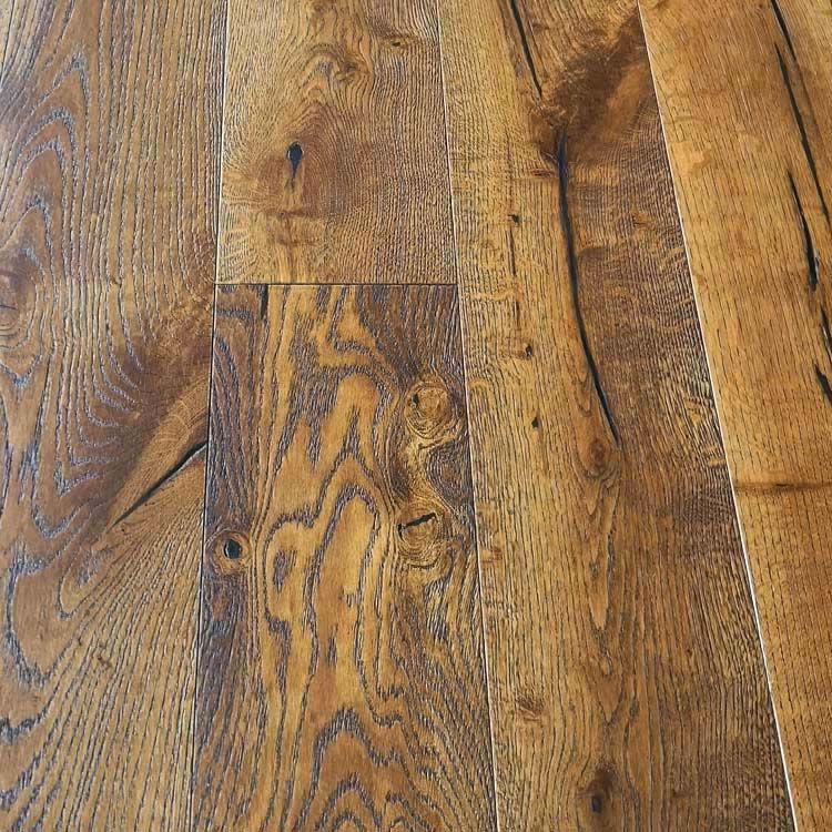 Chinese best manufacture matt oiled rustic European oak wood parquet