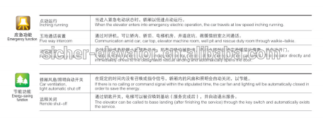 2017 2000kg stretcher elevator/bed elevator for hospital