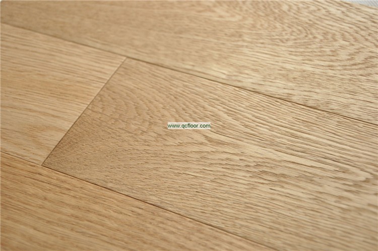 Residential Prefinished Oak Heating System Engineered Wood Flooring