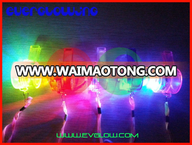 colorful led flash whistle