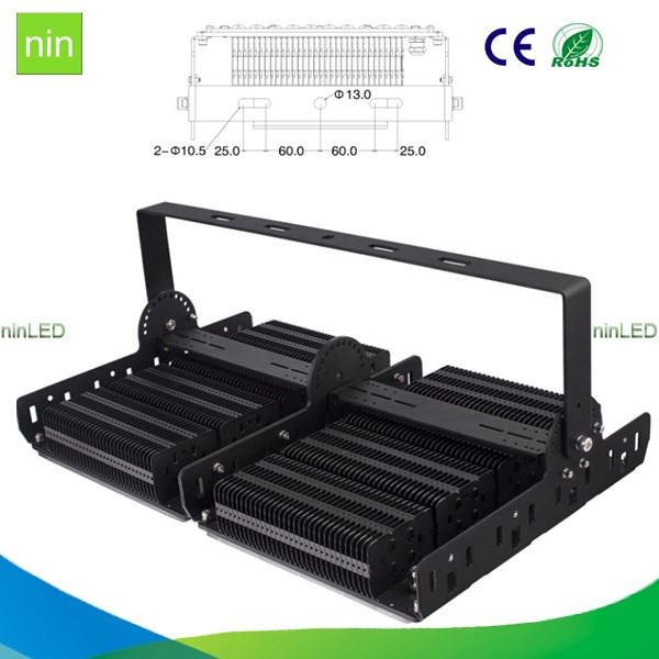 Heatsink 500w outdoor led stadium lighting/led flood lights 500w