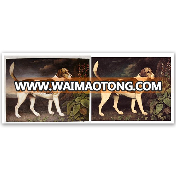 High quality classical animal canvas art dog oil painting