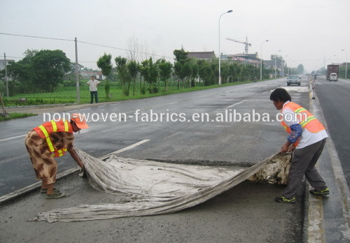 recycled pet non woven fabric / non woven geotextile fabric/polyethylene fabric non woven