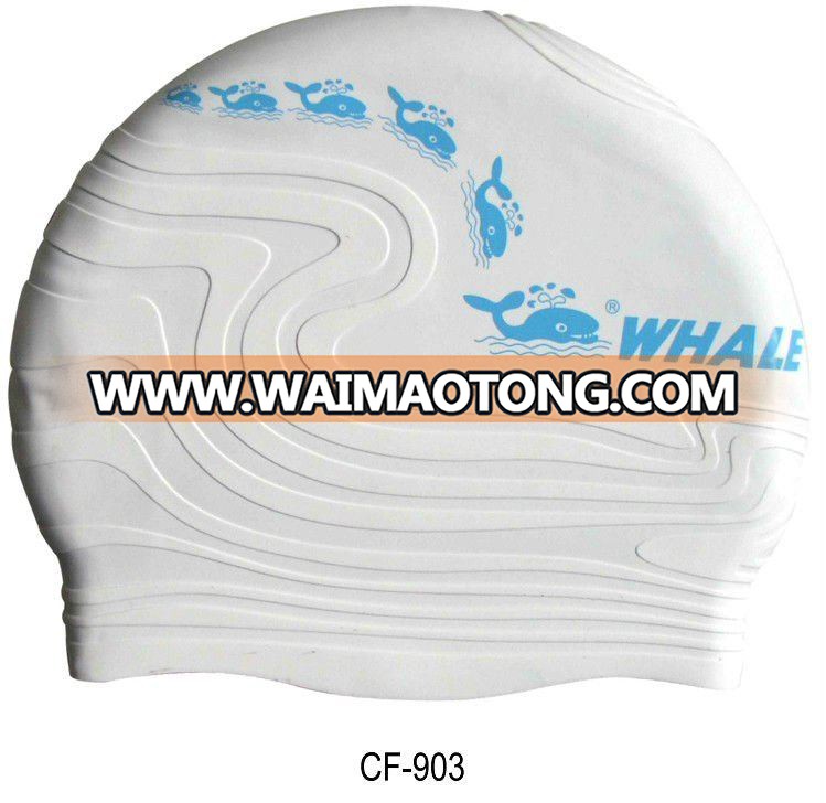 solid silicone swimming caps