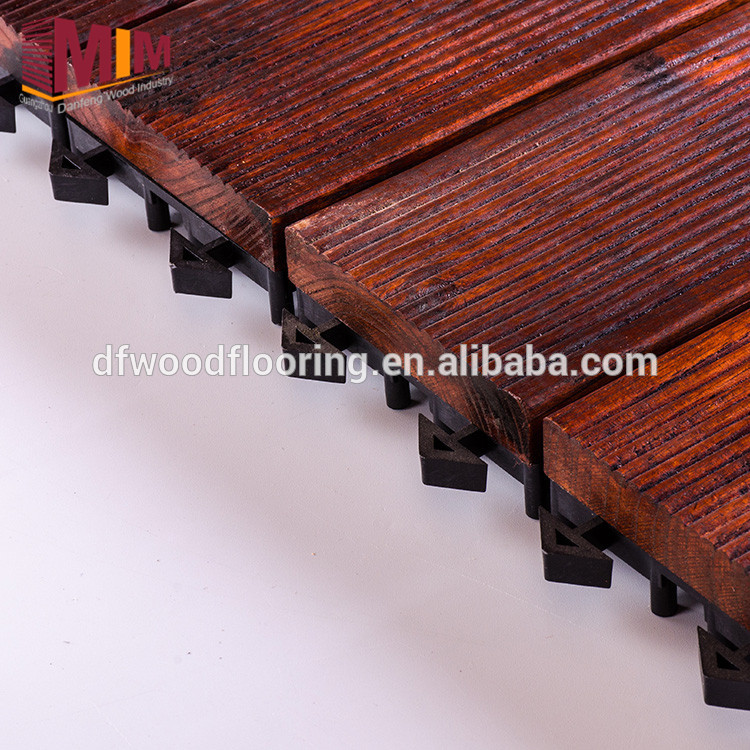 Oil Finished Chinese Teak Hardwood & Outdoor Solid Wood Flooring