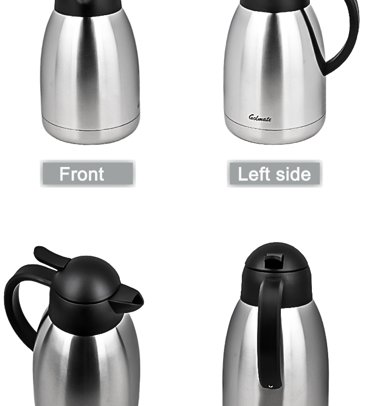 BPA free stainless steel coffee vacuum thermos jug