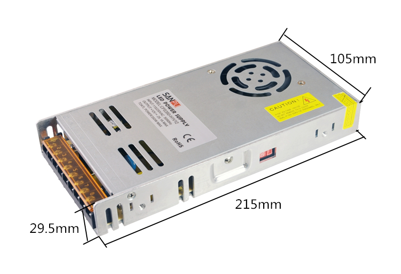 350W 12V Power Supply Multifunctional Switching Mode Power Supply with CE certificate 12V Ultra Thin Power supply