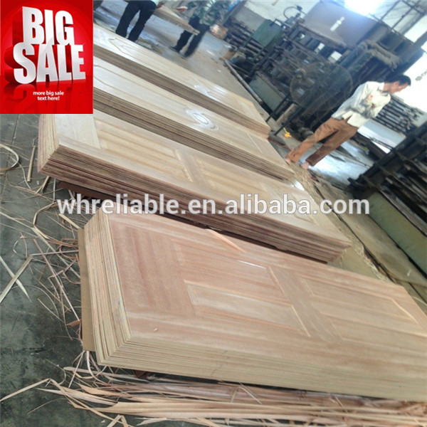 Cheap price custom First Grade veneer hdf mould door skin