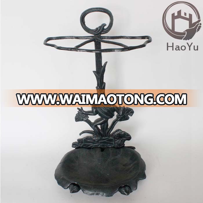 Manufacturer sale antique decorative metal crafts cast iron umbrella stands