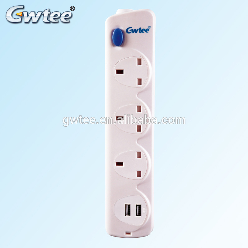 Made in china ce certification multi function new type usb ports power socket