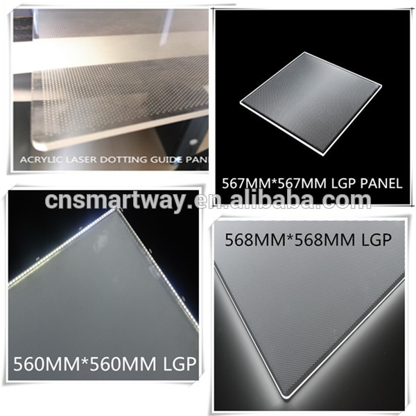 Acrylic led light guide panel plate LGP jiaxing