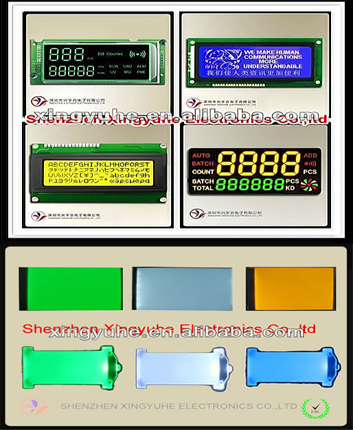 Micro lcd module 20x4 flat panel display