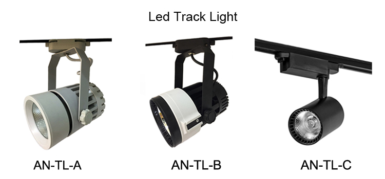 20w led track spot light rail