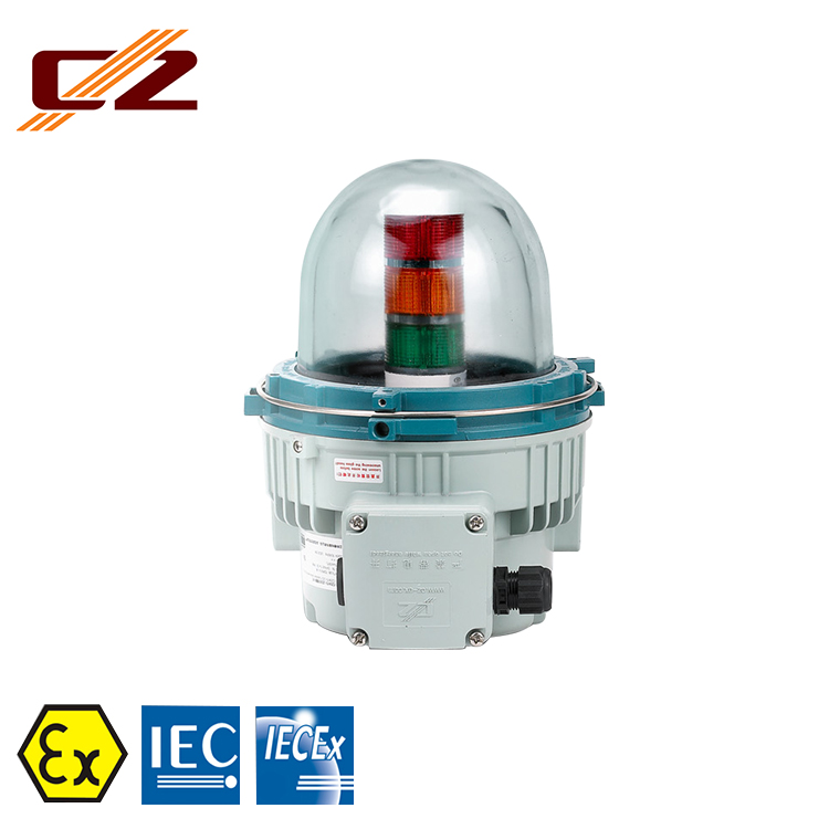 2018 IECEX ATEX Certified Explosion-proof Industrial Warning LED Signa Tower Warning light Tower Led Light