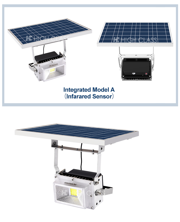 High brightness 10w 15w 20w ip65 waterproof outdoor led solar flood light price