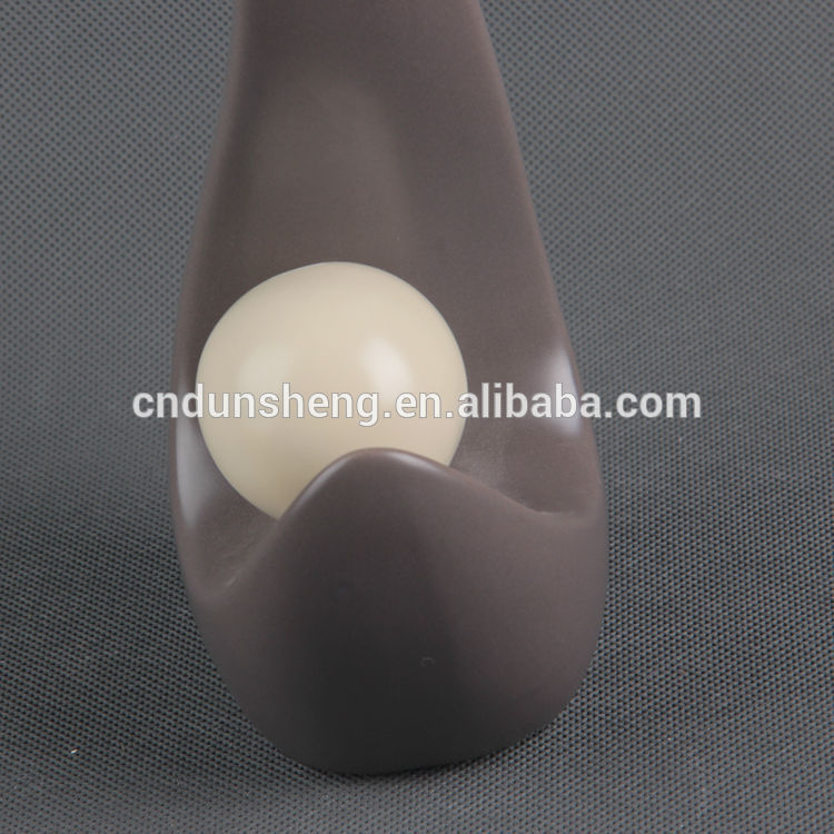 Wholesale home accessory ceramic unpainted abstract matt sculpture ,