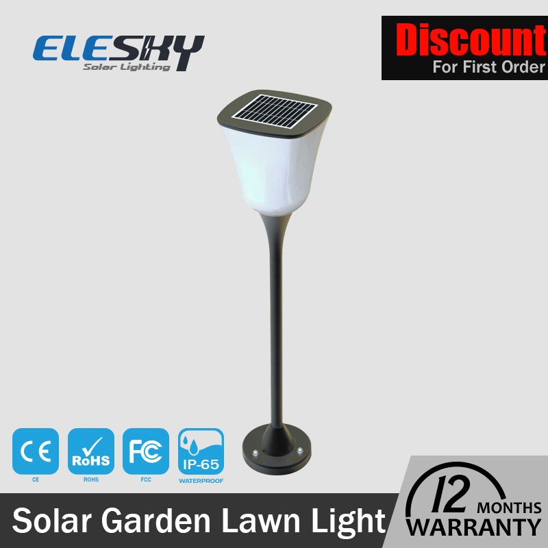 LED light manufacturer white led light factory low price pathway waterproof IP65 outdoor solar gate post pillar lights