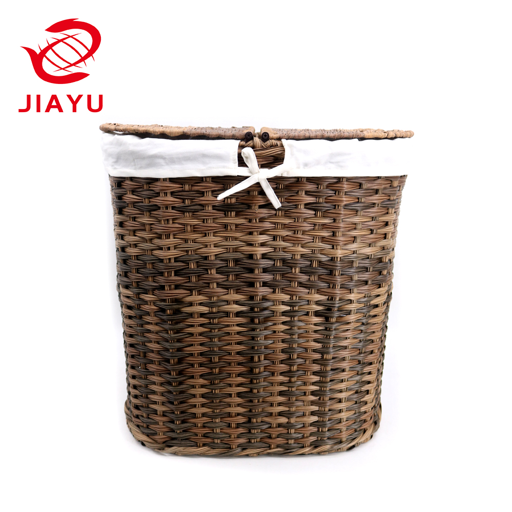 Factory Laundry Basket With Handle Plastic Prescription Plastic Hanging willow Basket Pot