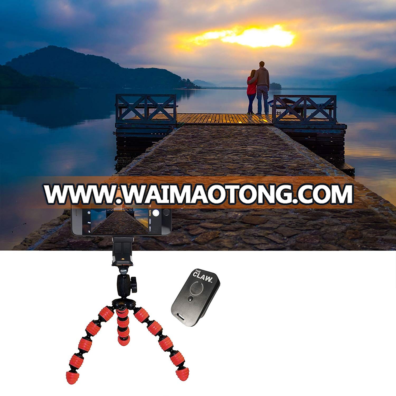 Mini Winding Adjustable Pipi Wrap Octopus Tripod For Cameras