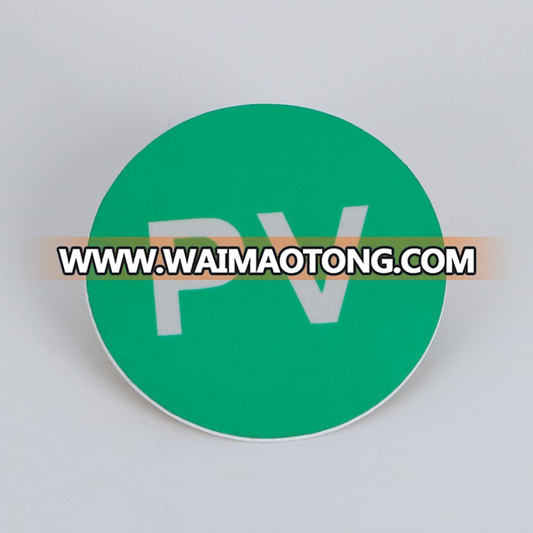 Supermarket Promotion Warning ABS Custom Plastic Self adhesive PVC sign