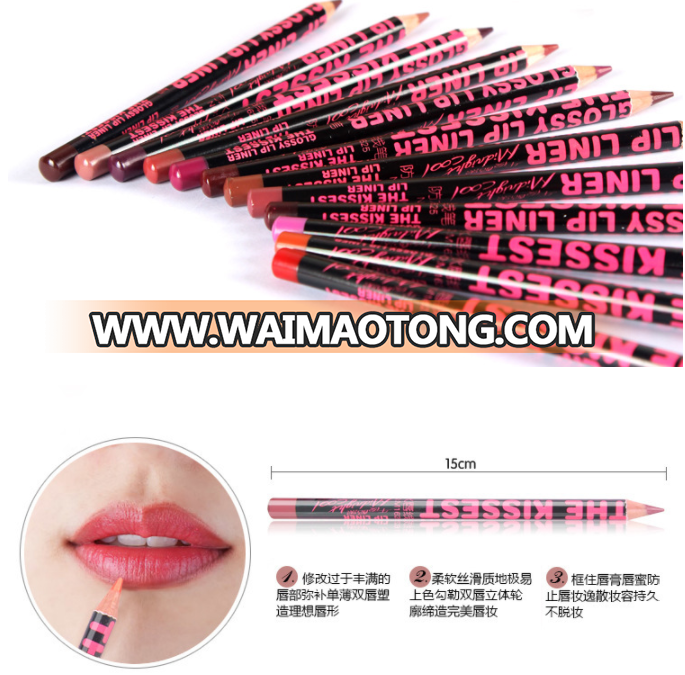 Waterproof Lip liner Pencil Private Label