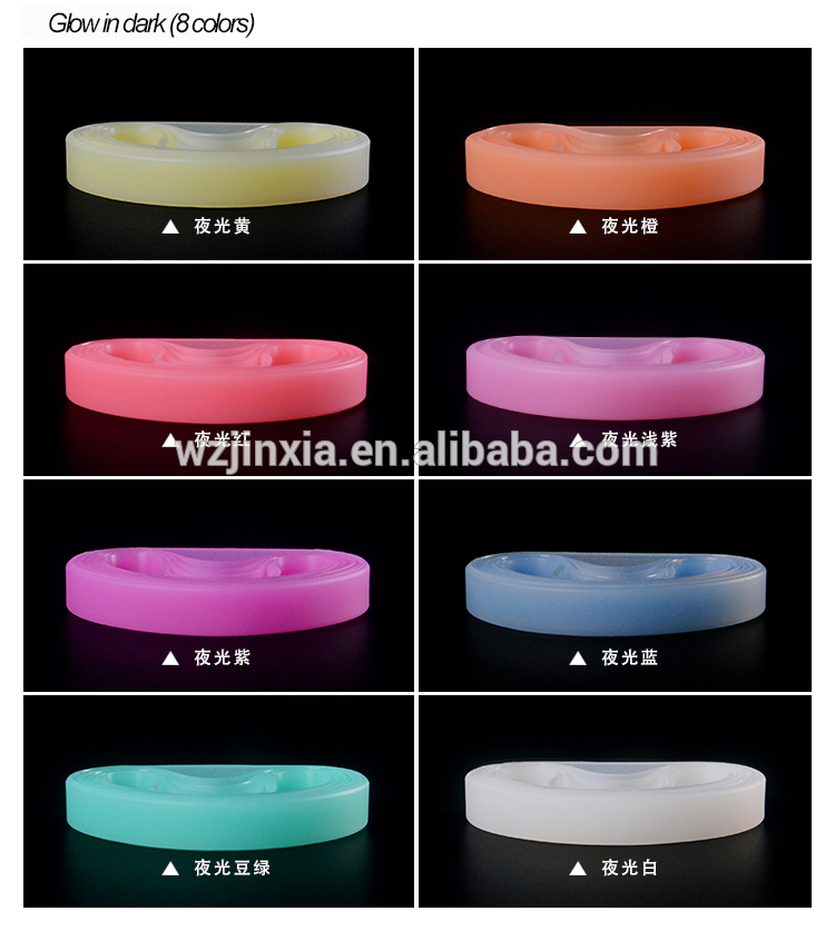 colorful arm Silicone Bracelet without logo on stock