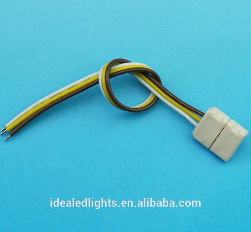 3 pin 10mm led strip connector