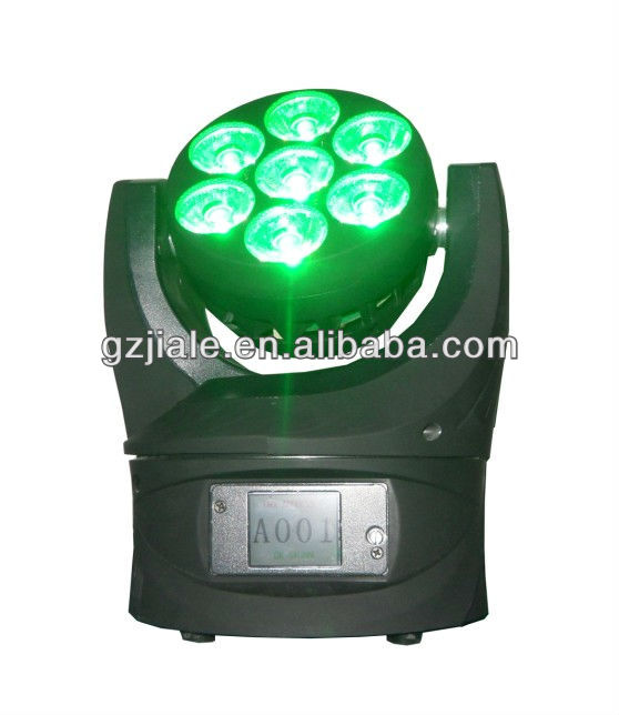 7x12w 4in1 led Mini moving head / led mini moving head stage light