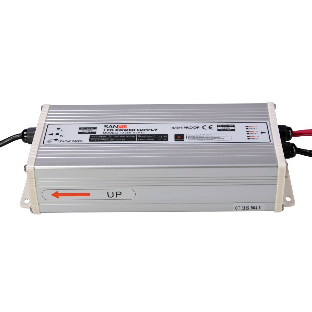 CE/RoHS approved waterproof constant voltage 350w -5v 5v 70a power waterproof 12v rainproof power supply