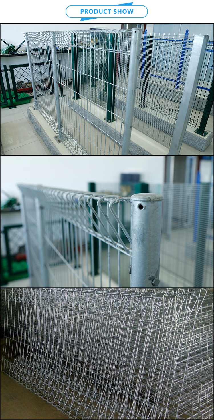 Top quality metal roll top fence for garden