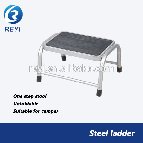 Steel single step stool,caravan steps