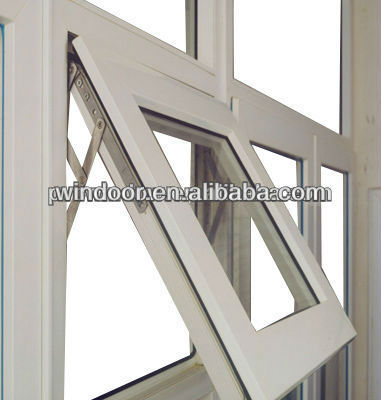 Modern PVC suspend/ Top open casement window