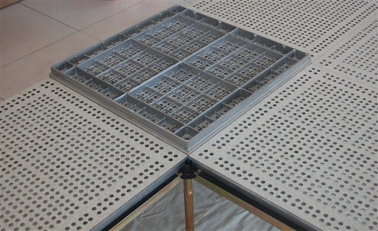 High quality aluminum perforated panel raised access panel antistatic flooring