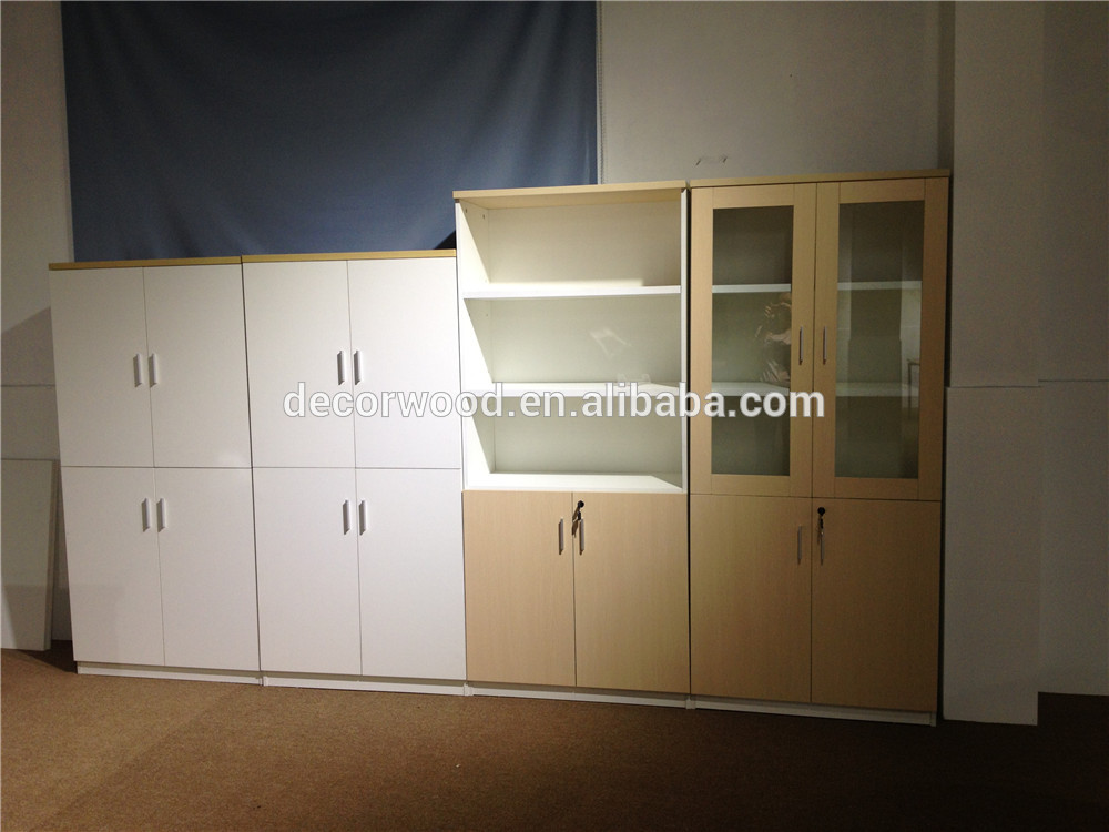 Factory price Open wooden Shelf design office furniture