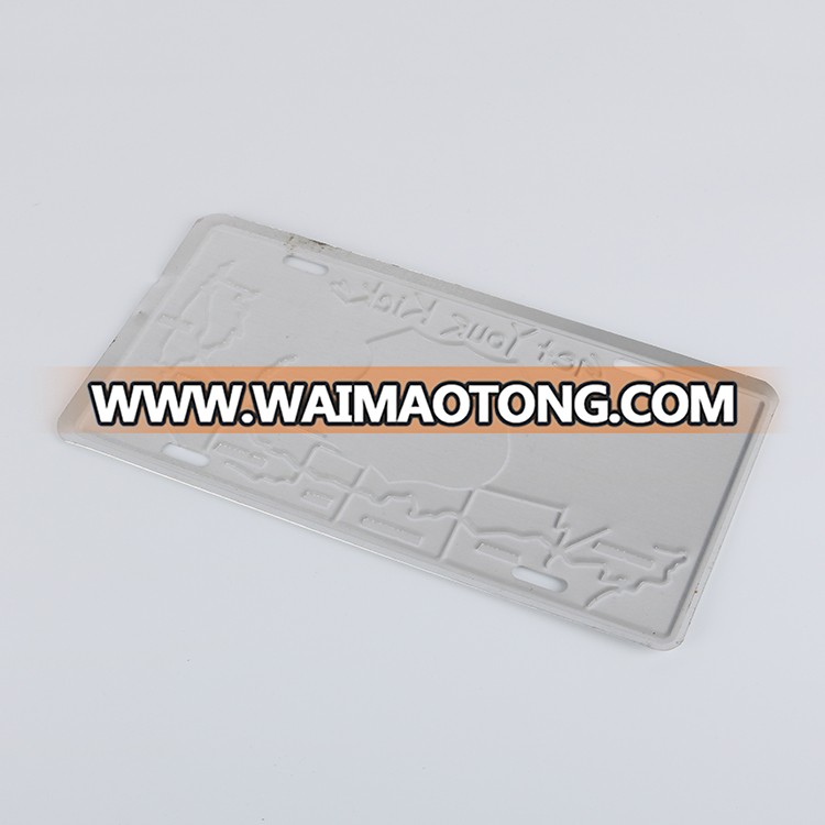 China Top Quality Eco friendly Aluminum Plastic Decorative Custom Car Plate