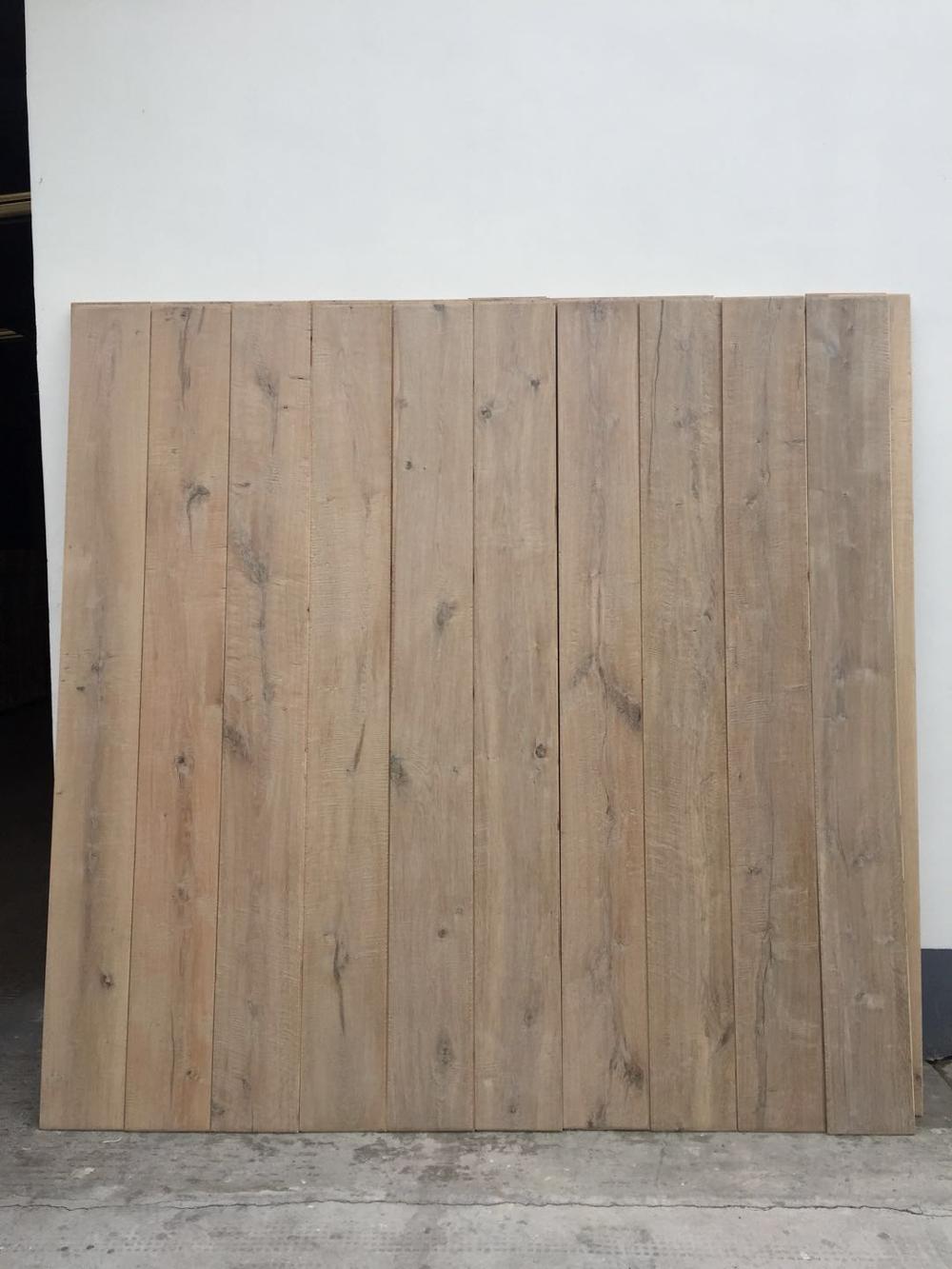 Hand Aging Smoked Multi-layer European Engineered Wood Floor One Strip