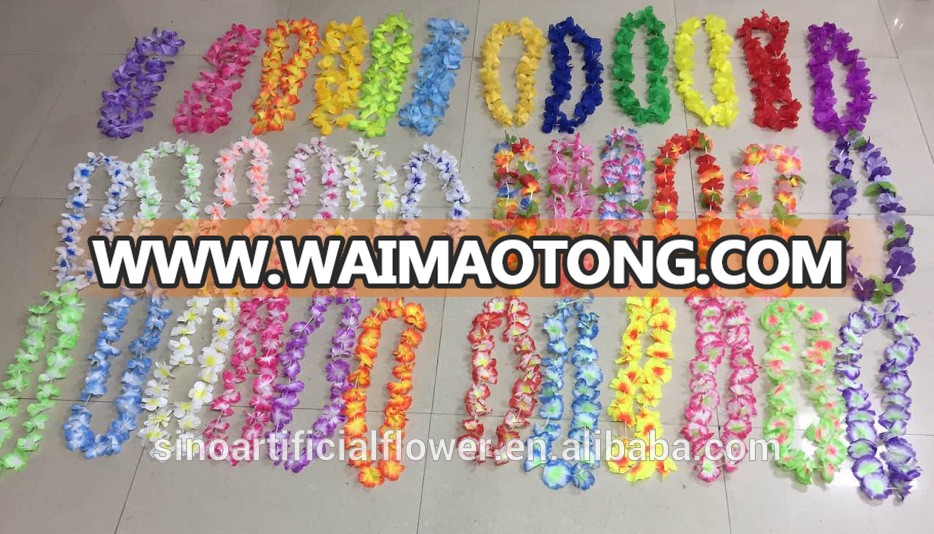 Wholesale Silk36pcs Hawaiian Leis and 16 pcs egg flowers of Party Decoration