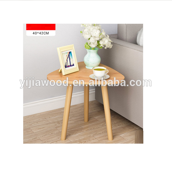 end side table wood material modern design easy clean customized